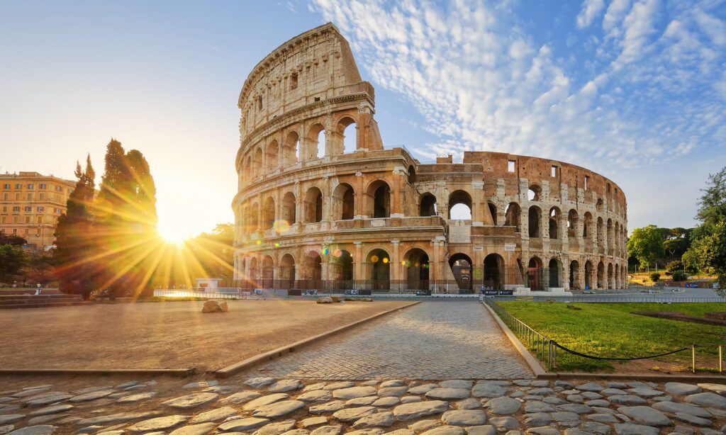 the colosseum in rome