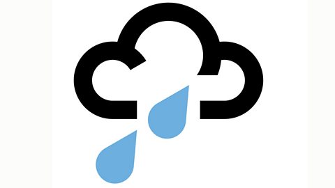 rain weather icon