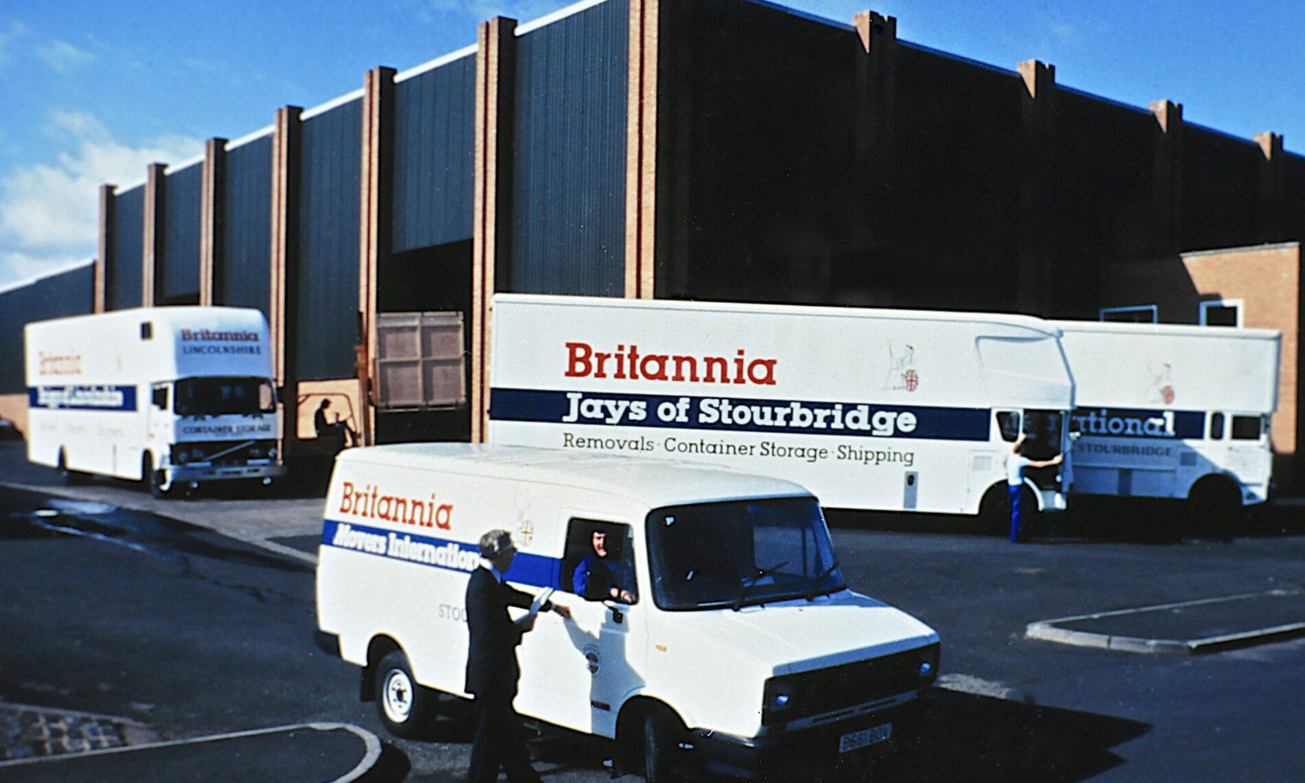 britannia movers vans