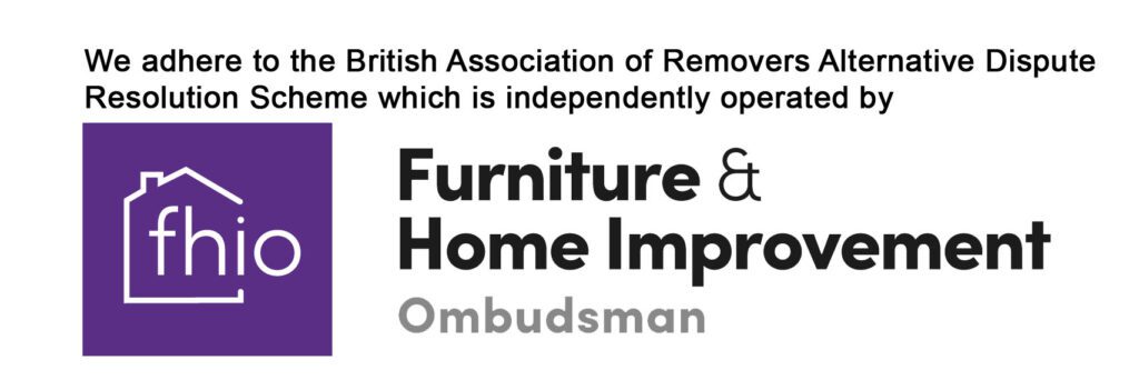 fox moving and storage adheres to the british association of removers alternative dispute resolution scheme which is independently operated by furniture and home improvement ombudsman